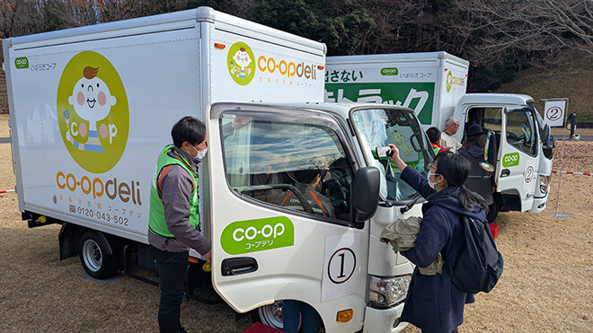 乗車体験の様子