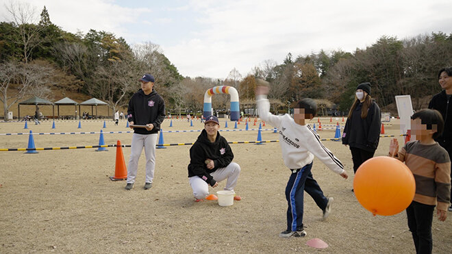 ストラックアウトの様子